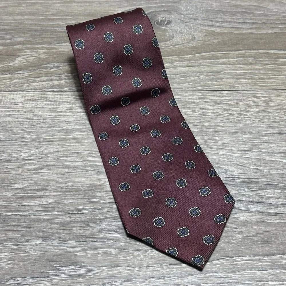 Neil Martin Handmade Luxury‎ 100% Italin Silk Neck Tie for Men USA 58